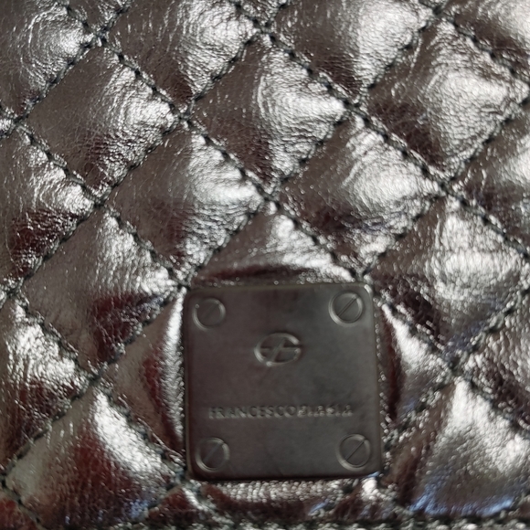 FRANCESCO BIASIA PURSE Quilted Chainlink - Picture 9 of 10